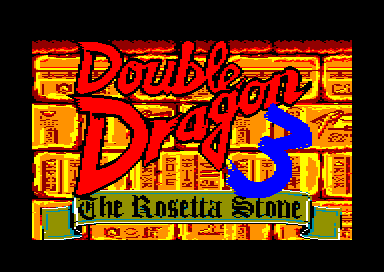 Double Dragon III - The Rosetta Stone 